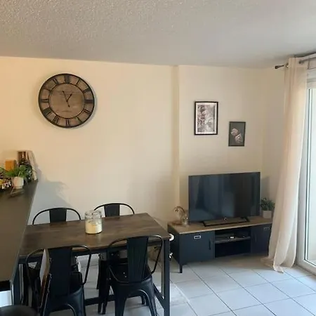 Apartman T2 Proche De La Avec Parking Gratuit Canet-en-Roussillon